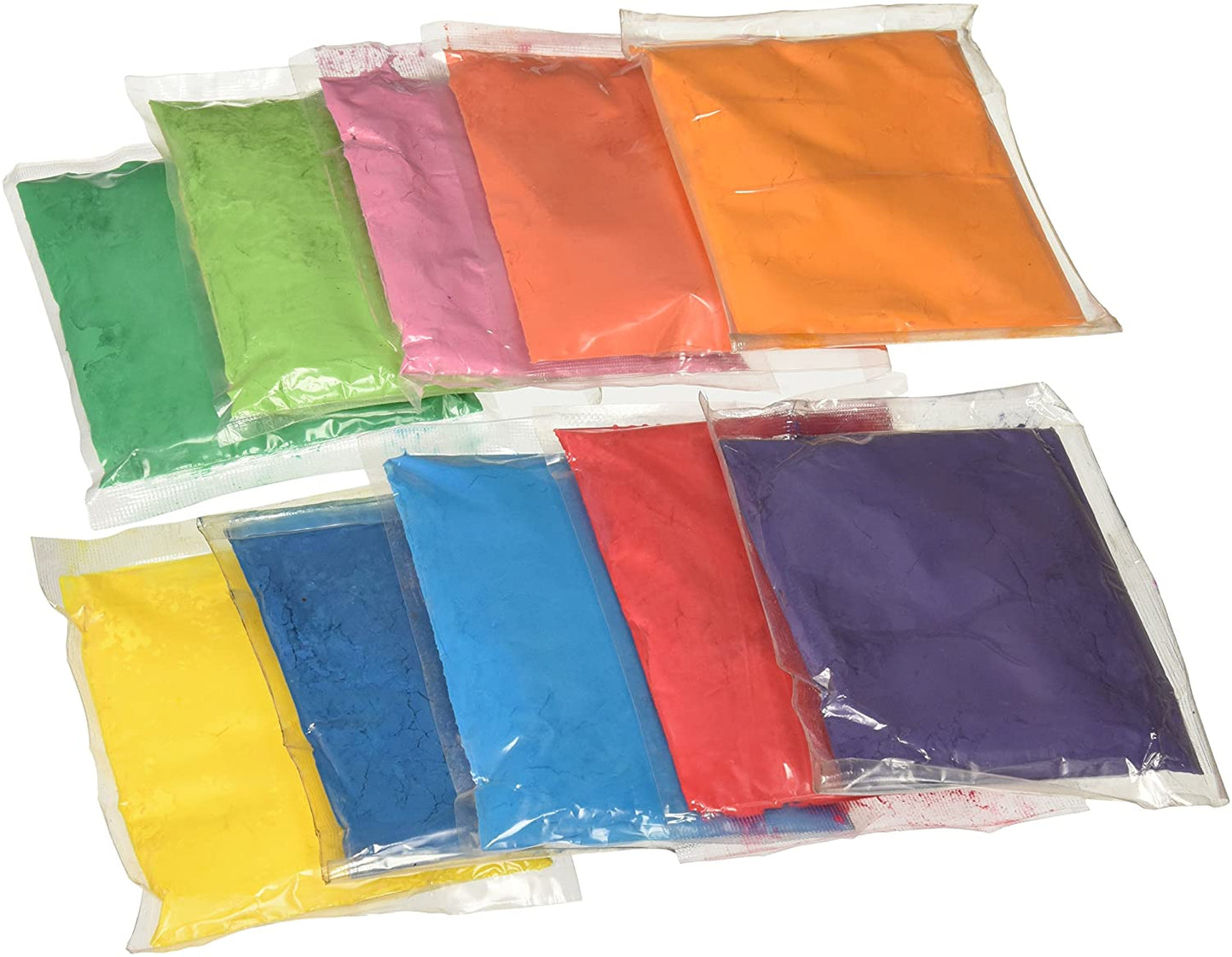 Festival Colors - Holi Colors - Rangoli Colors Pack of 100 - 50 Grams each