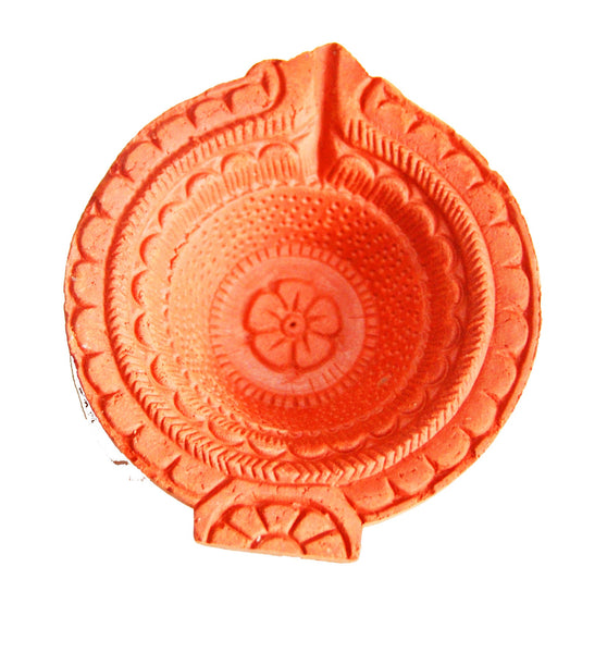 Diwali Diya - 12 Pcs - Clay Diyas