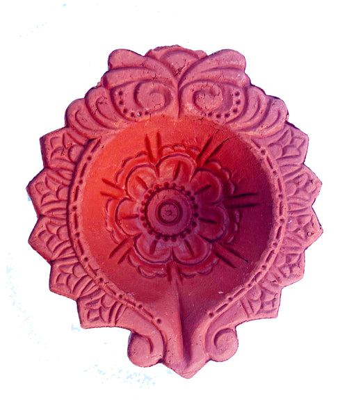 Diwali Diya - 12 Pcs - Clay Diyas