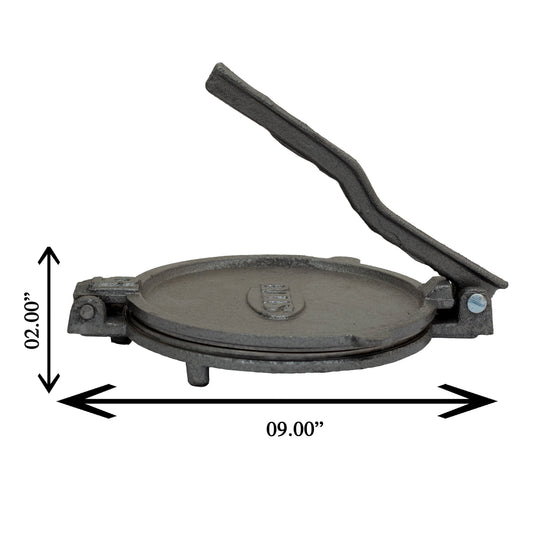 Heavy Quality Iron 7 inch Rotimaker, Puri Maker Press Machine/Puri Press Papad/Khakhra/Chapati Maker